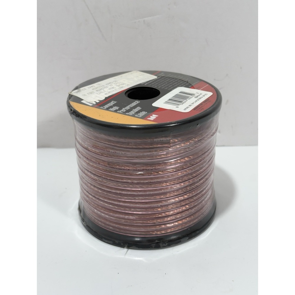 MONSTER CABLE XPMS-30 XP CLEAR JACKET 30‎ FOOT SPEAKER WIRE PIECE NEW SEALED